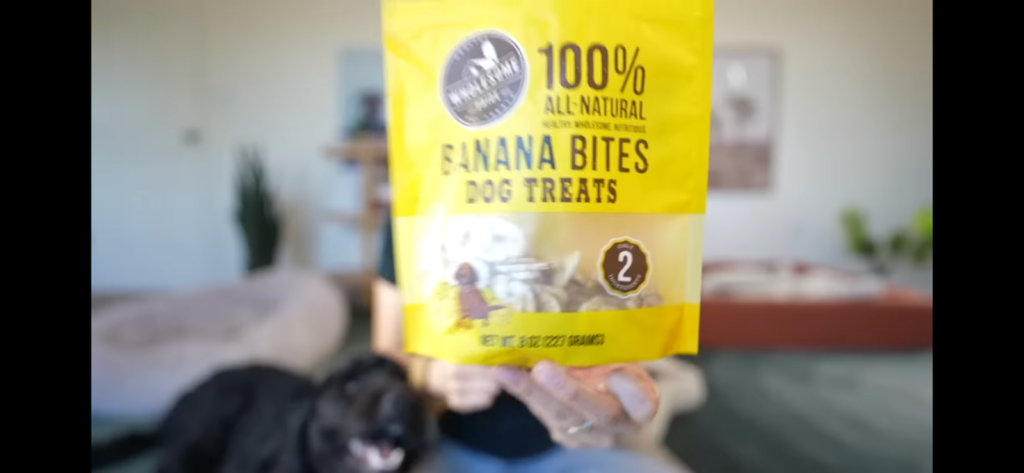 banana bites dog treats