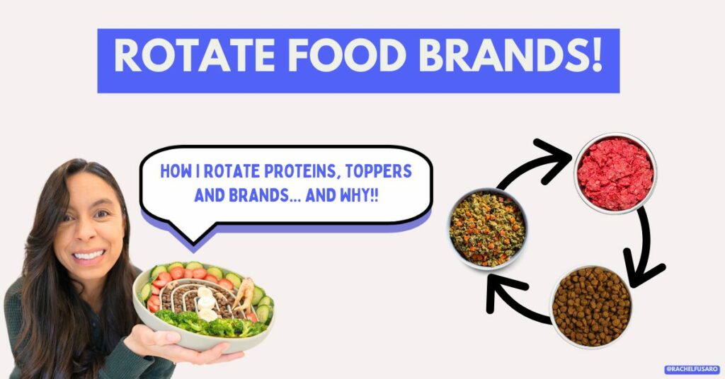 ROTATE BRANDS & PROTEINS!
